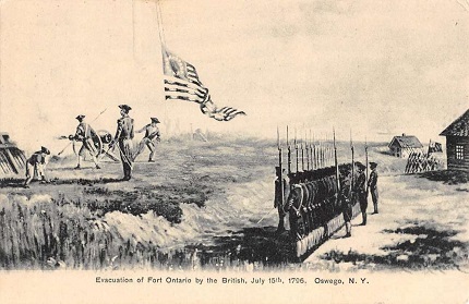 1796 evacuation of Fort Ontario by British